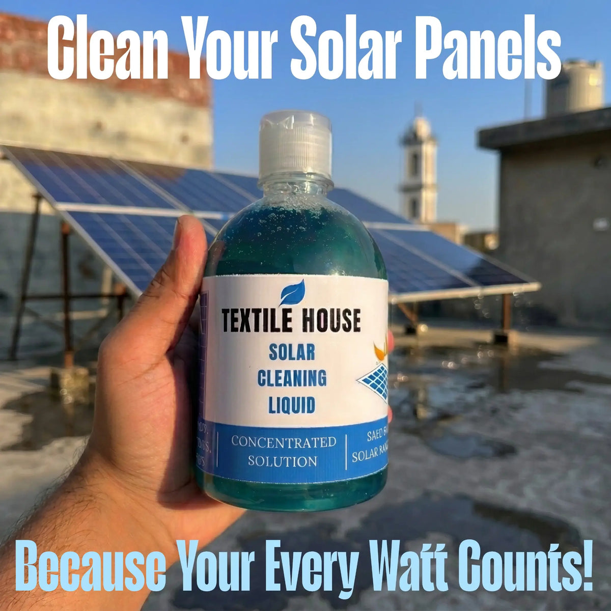 Concentrated Solar Cleaning Liquid - 25 Litre Solution – Textile House