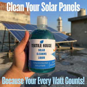 Concentrated Solar Cleaning Liquid - 25 Litre Solution