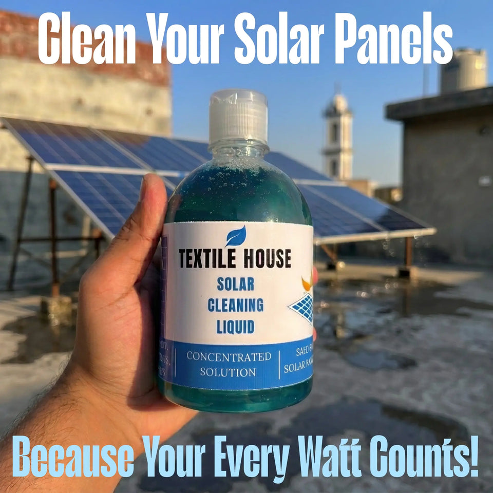 Concentrated Solar Cleaning Liquid - 25 Litre Solution