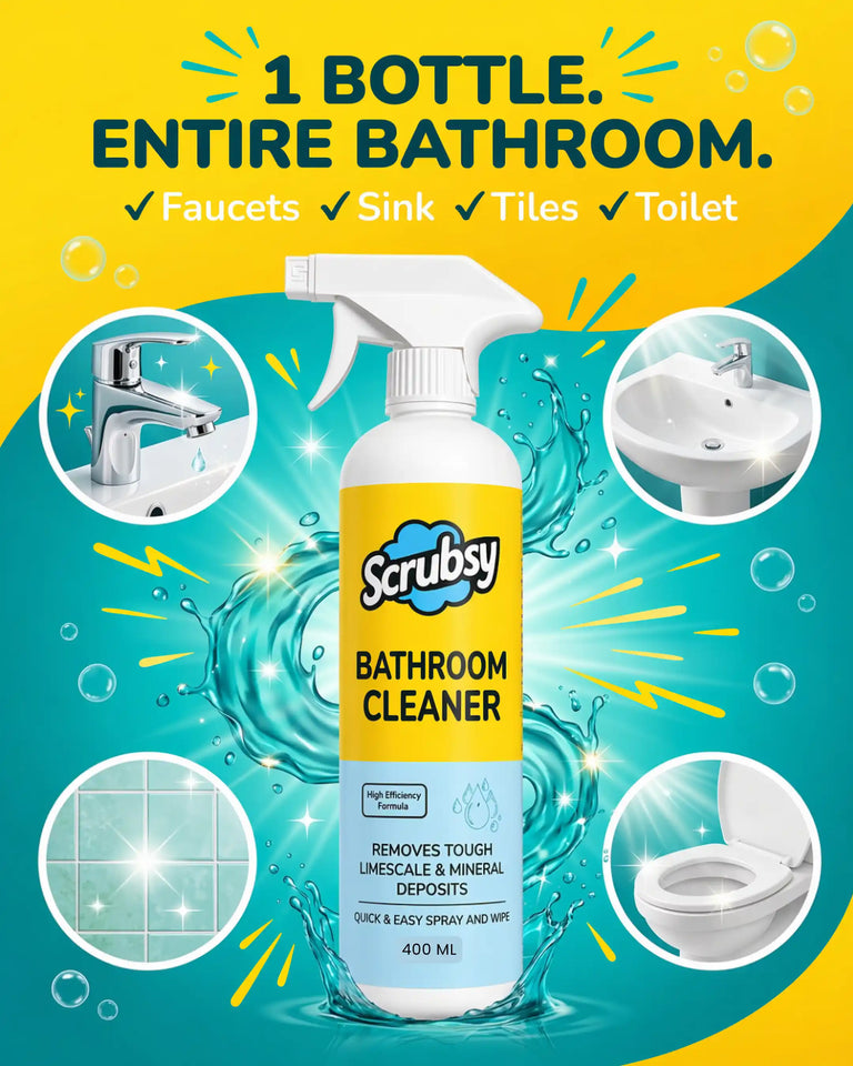 Scrubsy All-in-1 Bathroom Cleaner - Buy 1 Get 1 Free