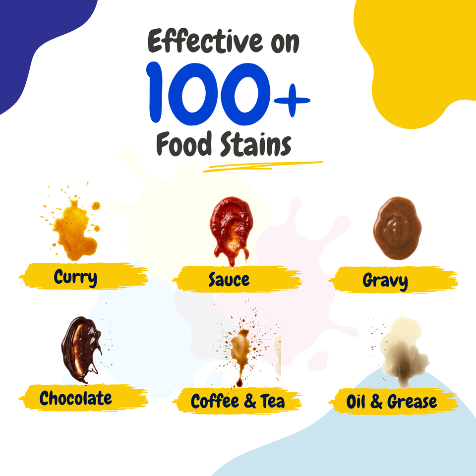 Famtheory Instant Fabric Food Stain Remover 100ML - BYE BYE TOUGH FOOD STAINS ✨