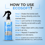 Ecosoft Fabric Cleaner | Tough on Stains, Safe on Fabric