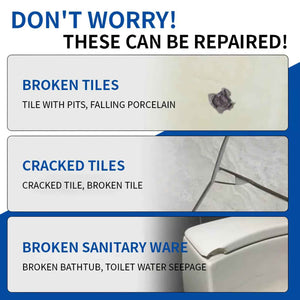CERAMIC REPAIR PASTE - BEST FOR TILES AND MARBLE💫